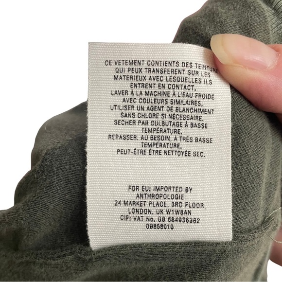 Anthropologie Green Everyday Belted Moto Utility Jacket - Picture 13 of 14